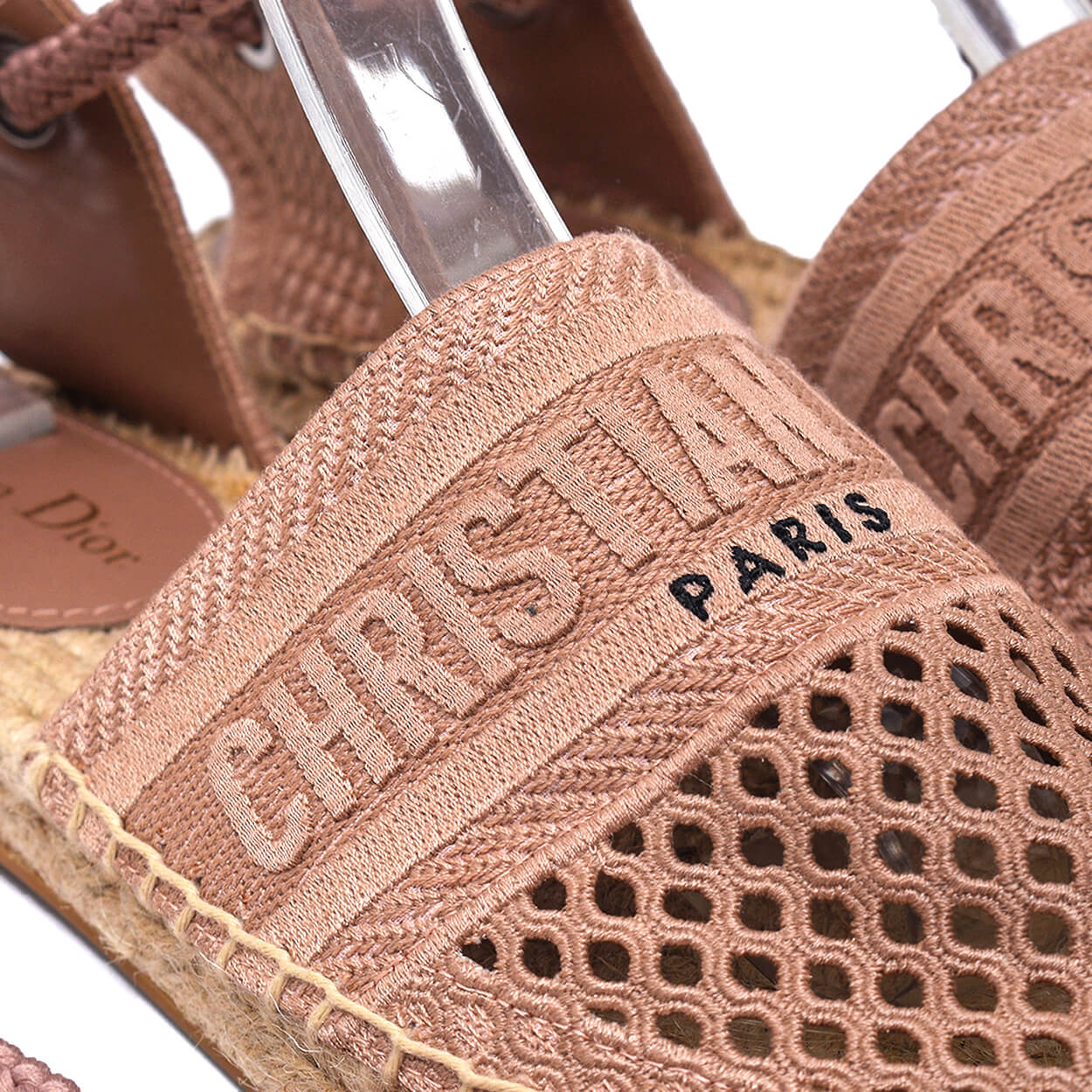 Christian Dior - Beige Knitted Espadrilles 